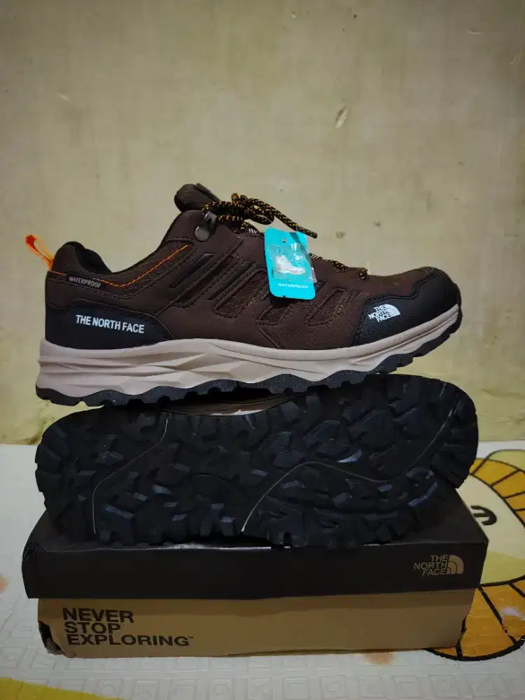 Sepatu TNF Waterproof size 42-43