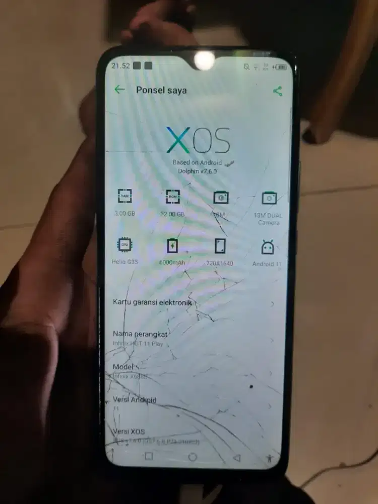 infinix hot 11 ram 3/32