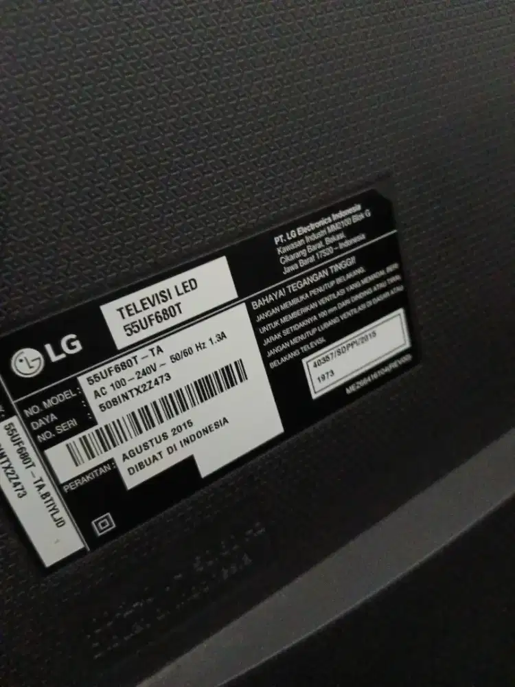 LG LED smart TV digital