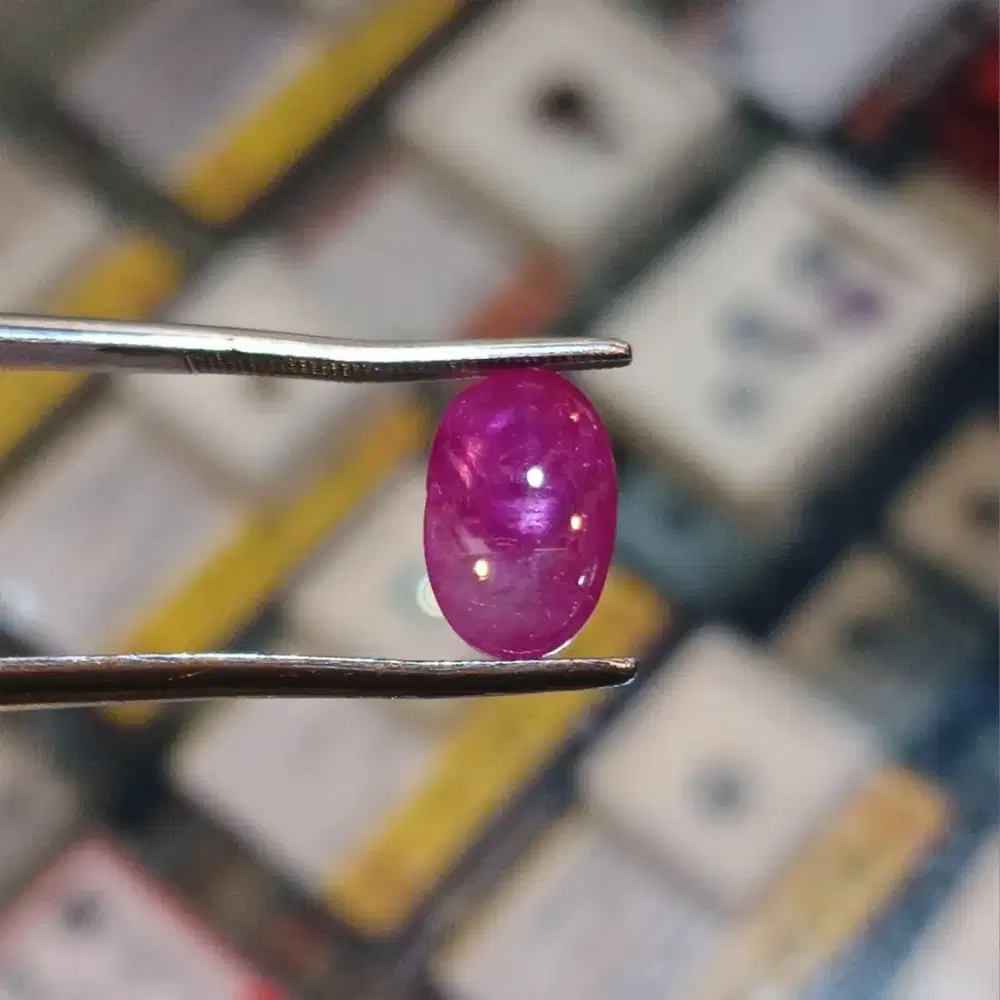 Natural Star Ruby Burma 5.10 crt
