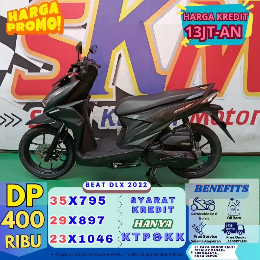 ( beat dlx 2022 dp:400 proses 1 hari cash credit