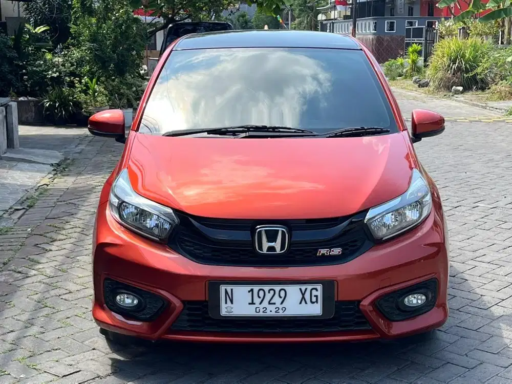 HONDA BRIO 1.2 RS CVT 2019 MATIC LOW KM 70rb KREDIT KILAT DP MINIM GAS
