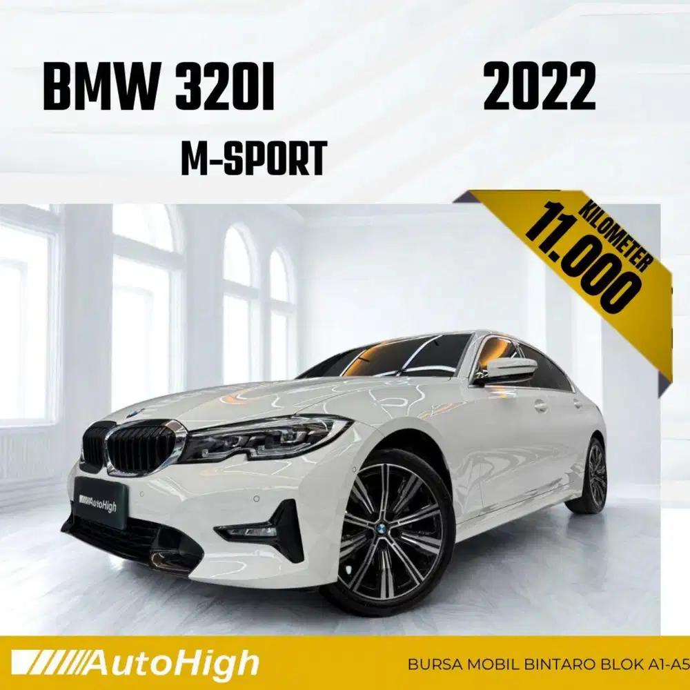 DP10% [Km11.000] 320i M-Sport 2022 White Reg 2023 #AUTOHIGH