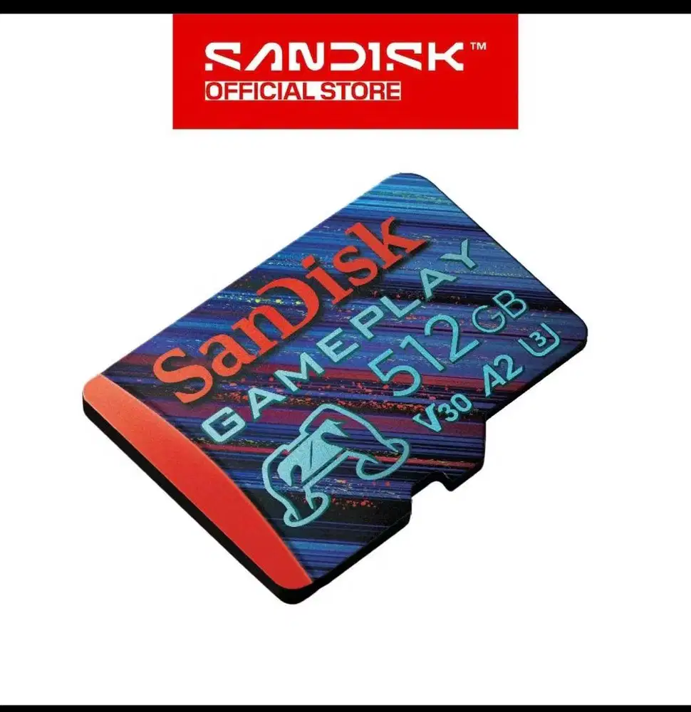 SANDISK microSDXC card gameplay 512gb (original sandisk)