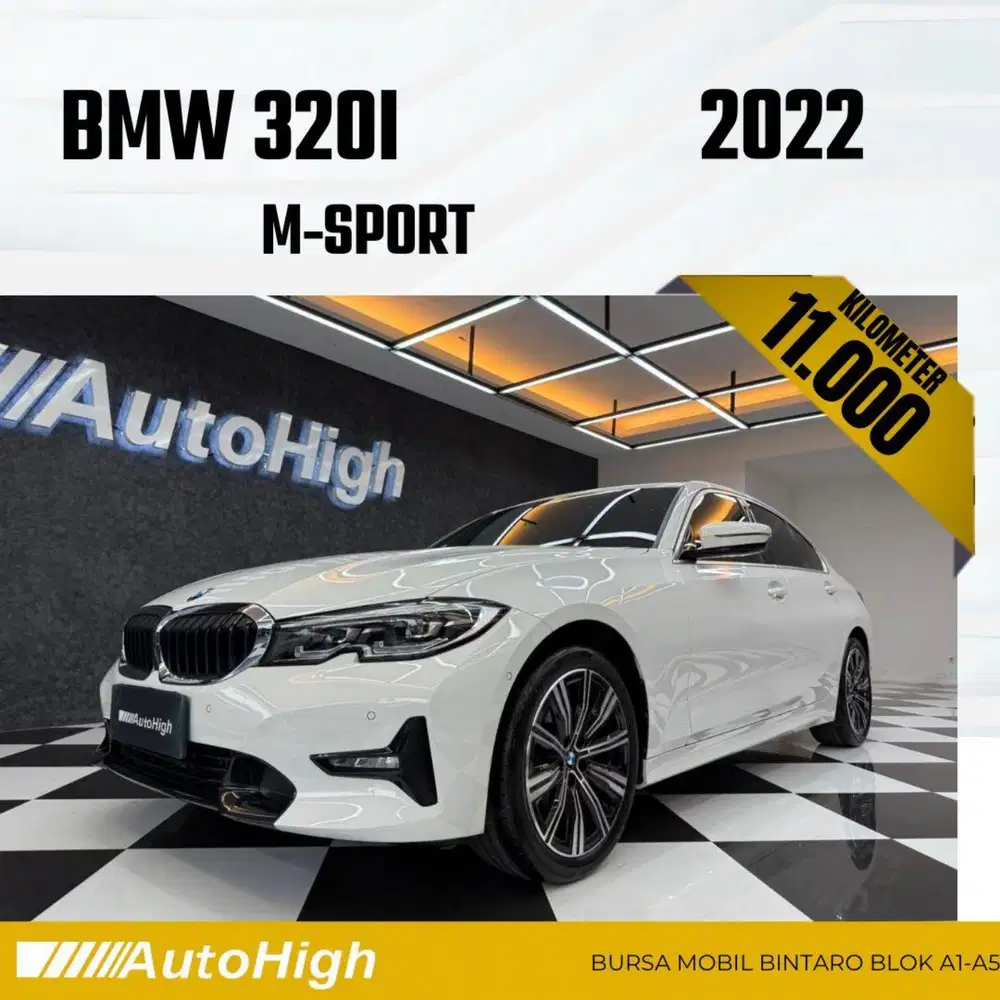 DP10% [Km11.000] 320i M-Sport 2022 White Reg 2024 #AUTOHIGH