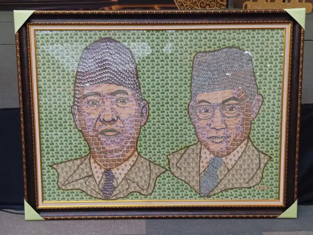 Lukisan Unik dari Prangko