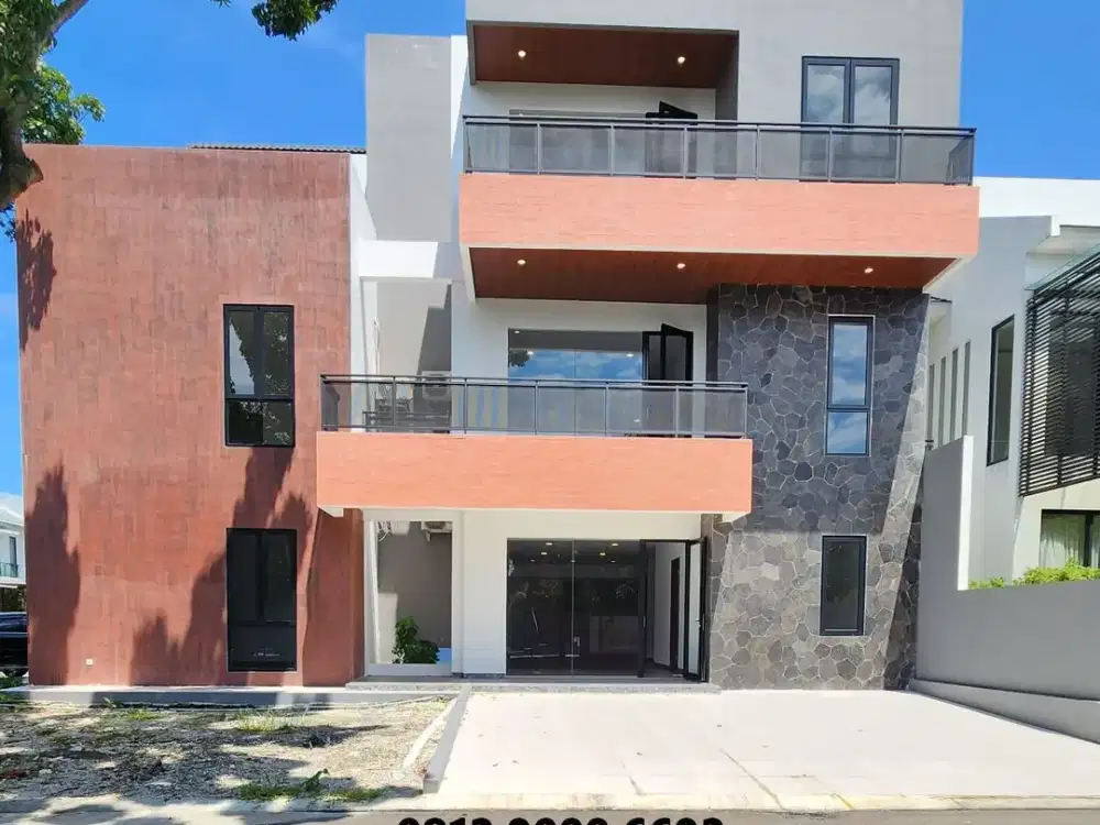 Jual Rumah Mewah Hook 3 Lantai Alam Sutera Palmyra Tangerang Selatan