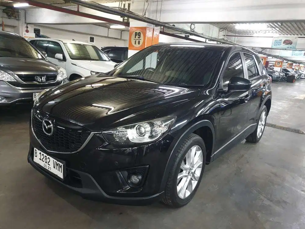 Mazda CX5 GT 2.5 2014 Hitam R19 Pajak Pjg Low KM Mulus Bagus Sekali
