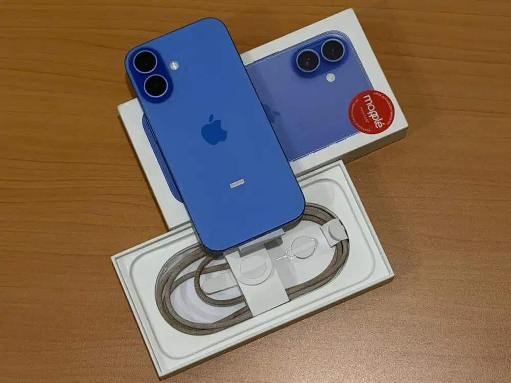 iPhone 16 128GB iBox BH100% Garansi ON LikeNew