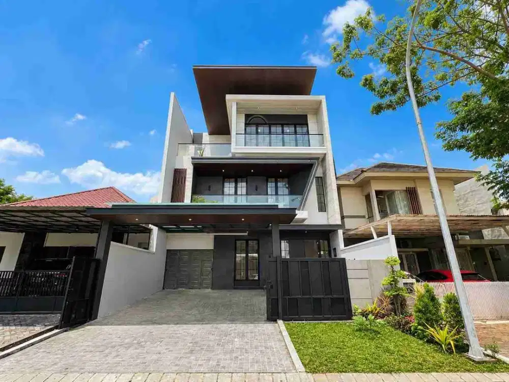 JUAL RUMAH BARU CITRALAND UTAMA MEWAH LUAS FRESH MARKET SURABAYA JAWA TIMUR