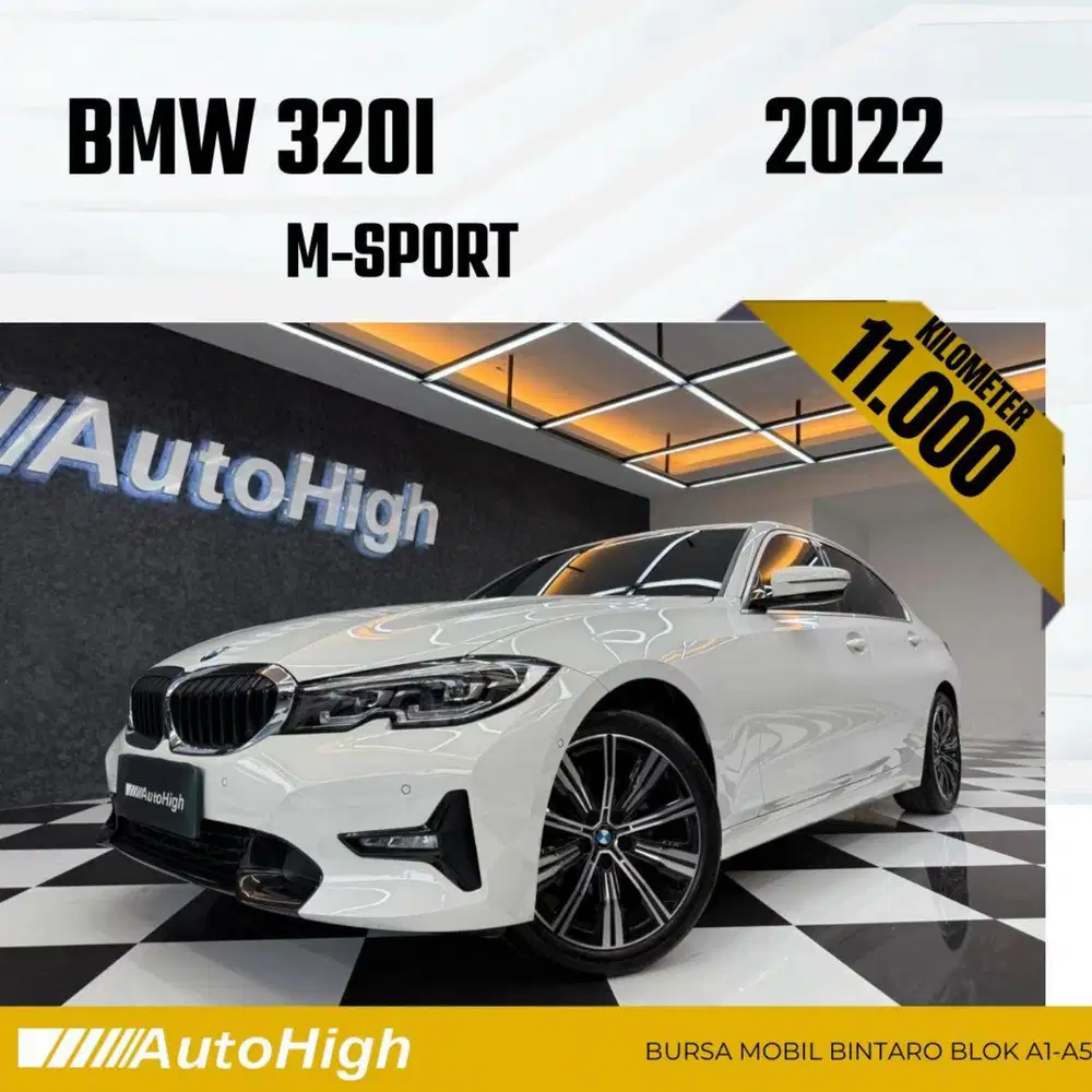 DP10% [Km11.000] 320i M-Sport 2022 White Reg 2024 #AUTOHIGH