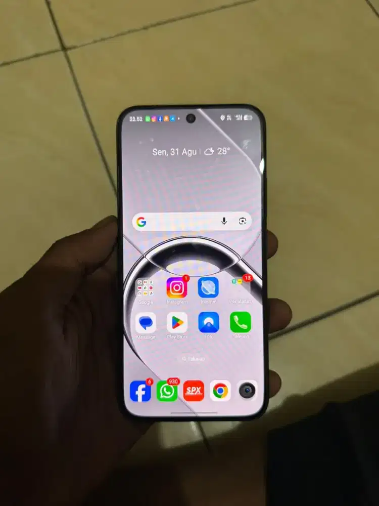 Realme 16 5G 12/256 lengkap mulus garansi on