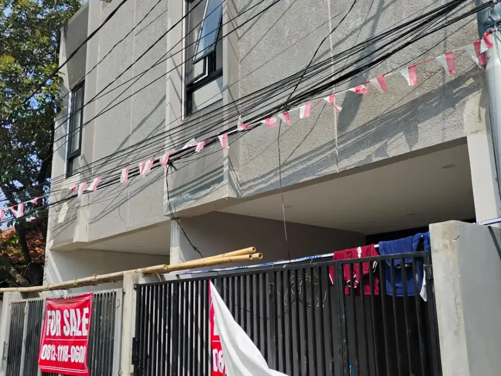 Rumah baru MURAH CONDET Batu Ampar Kramat Jati Kp Tengah 5menit PGC. Bs KPR, NEGO