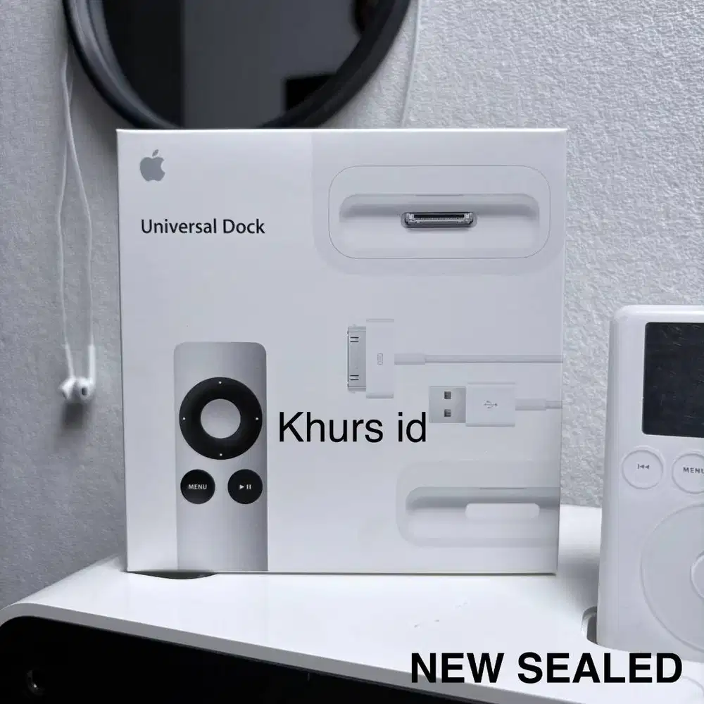 apple universal dock 30pin 2011 rare new sealed - docking ipod iphone