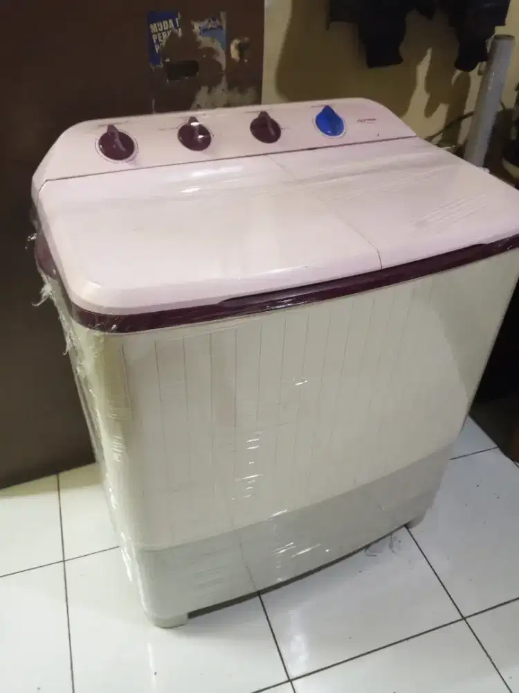 MANGGA MESIN CUCI MERK POLITRON 9KG NORMAL SIAP PAKAI