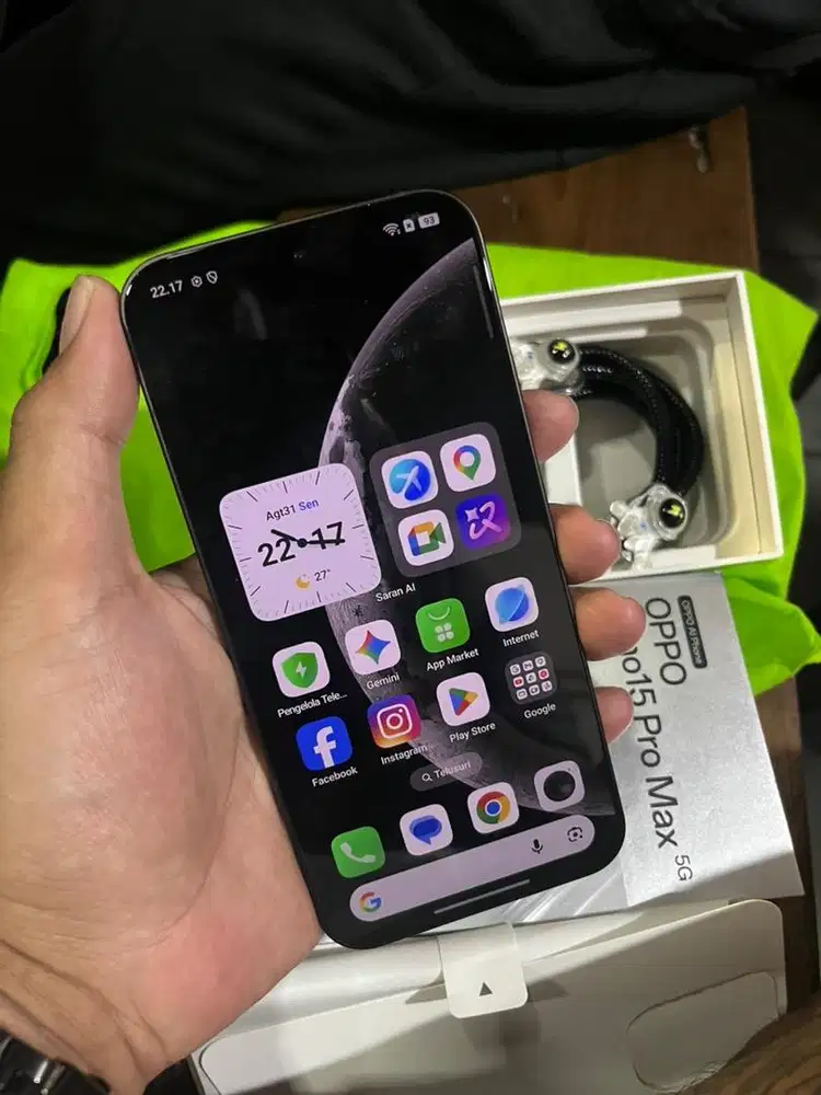 oppo reno 15promax ram 12/ 512gb