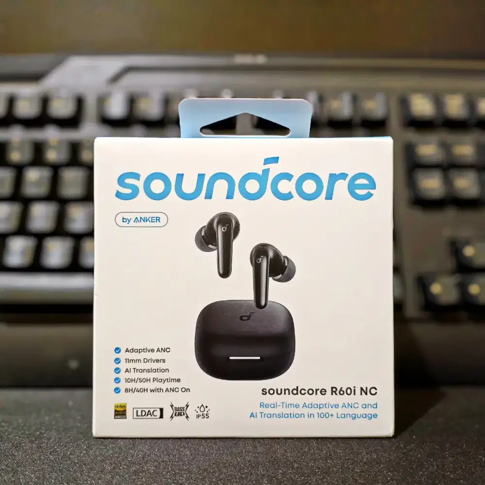 TWS Soundcore Anker R60i NC New segel Garansi Resmi