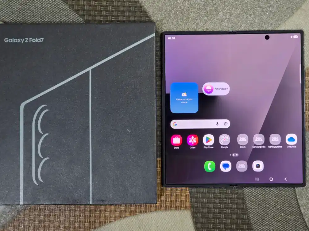 Samsung Zfold Z Fold 7 5G 1TB/16GB Exs Sein Black