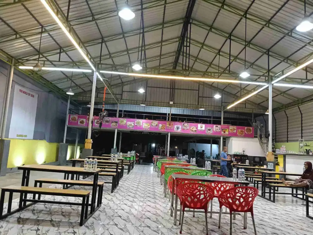 kafe cantik siap pakai dipinggir lintas Tengku Amir Hamzah Binjai