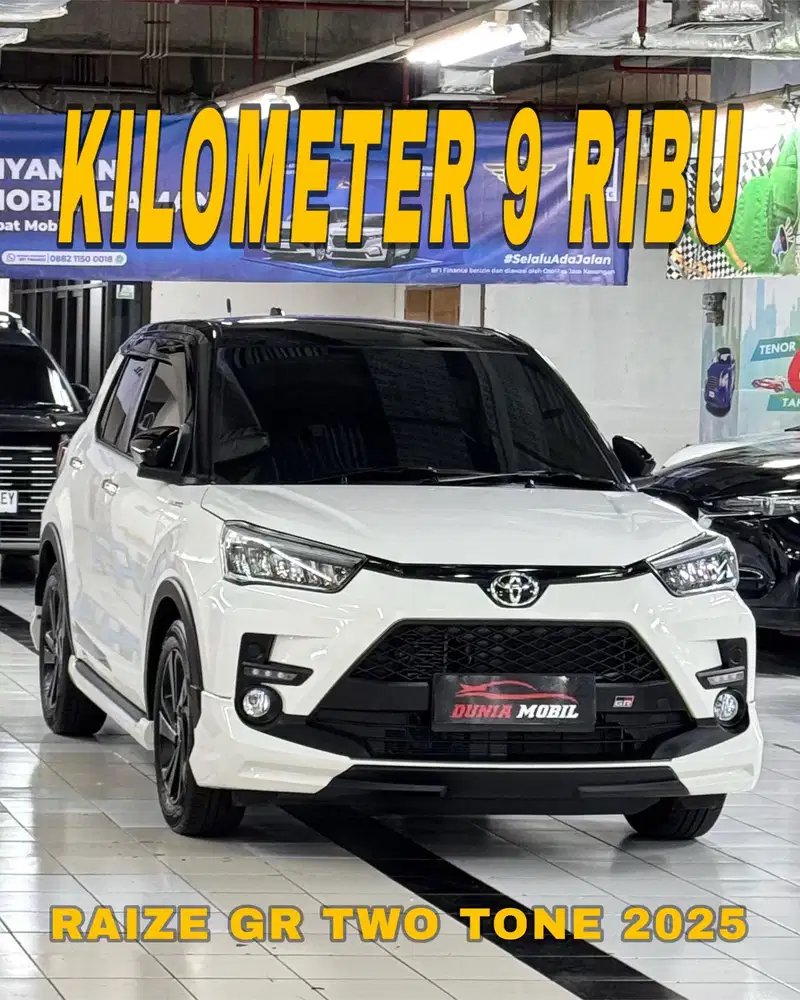 KM 9rb - RAIZE GR SPORT TWO TONE 2025  BUKAN 2024 TANGAN PERTAMA