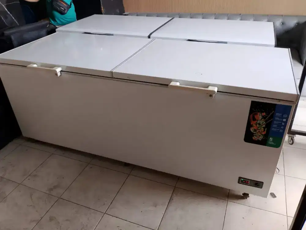 Freezer Box 2 Unit GEA & RSA Borongan Original Segel Super Beku