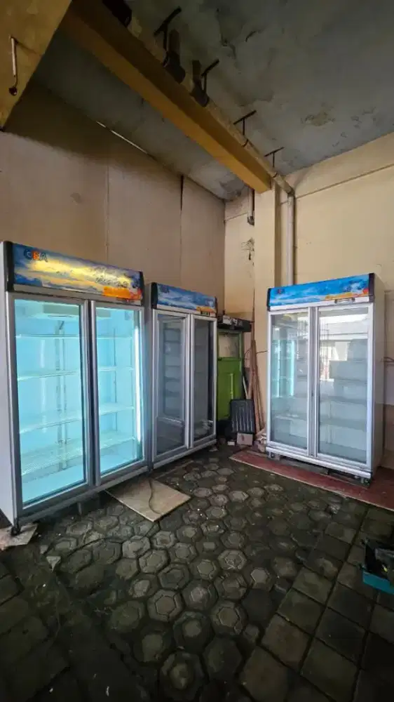 Showcase 3 Unit Merk GEA Original Segel Super Dingin
