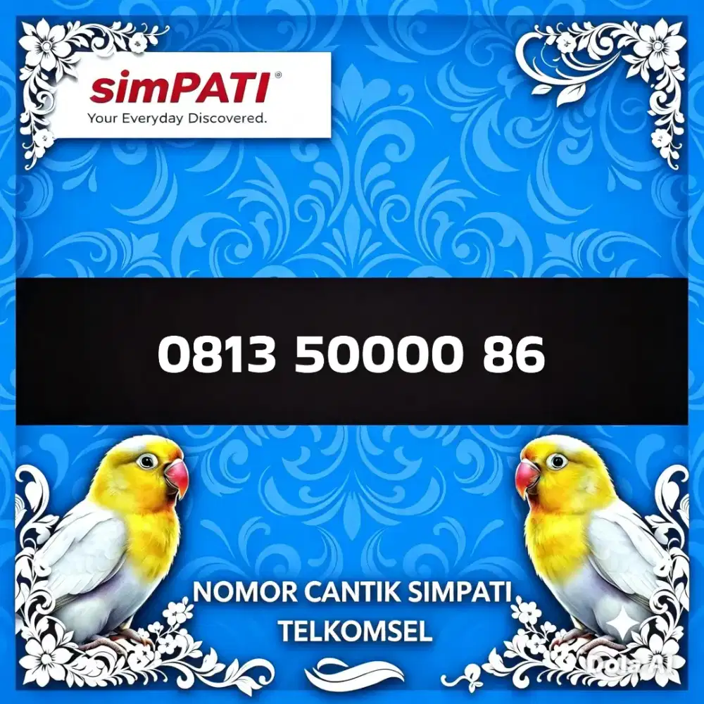 Nomor cantik simpati Telkomsel super