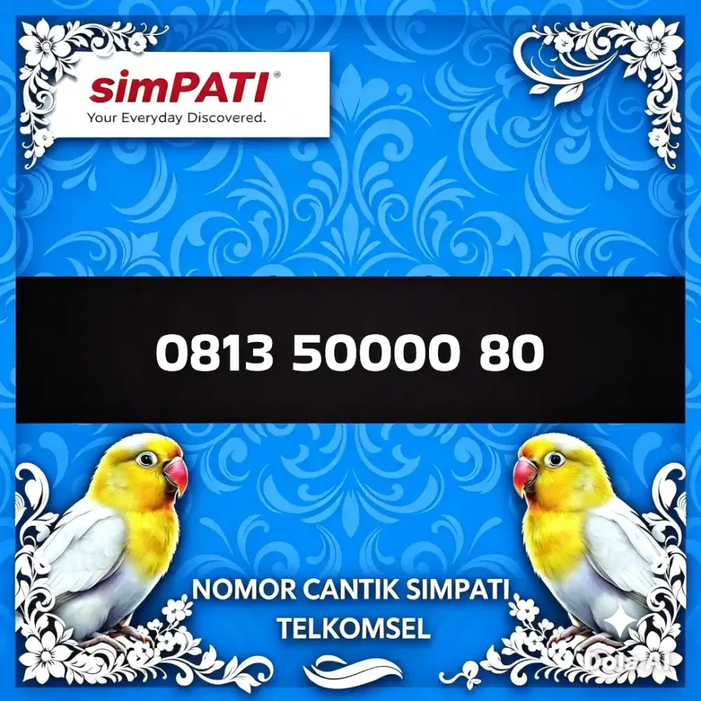 Nomor cantik simpati Telkomsel super