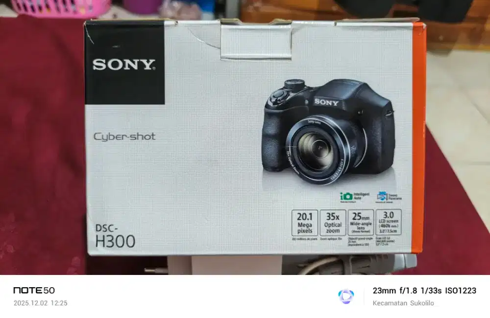Kamera Sony Cybershot DSC-H300