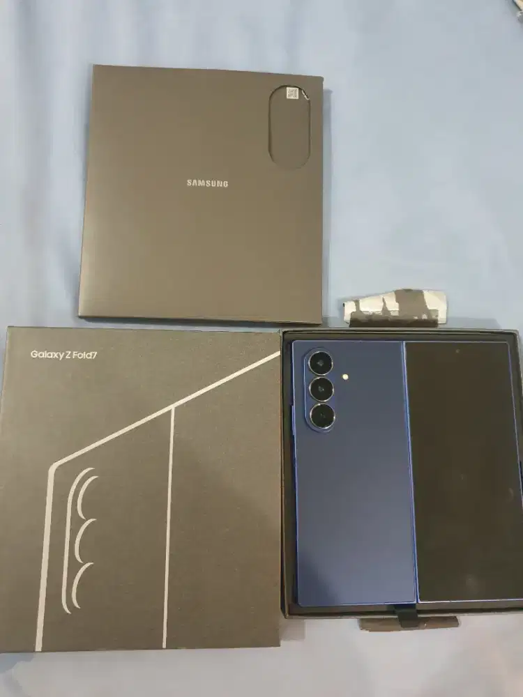 Samsung Fold 7 512gb Navy blue mulus fullsheet resmi sein