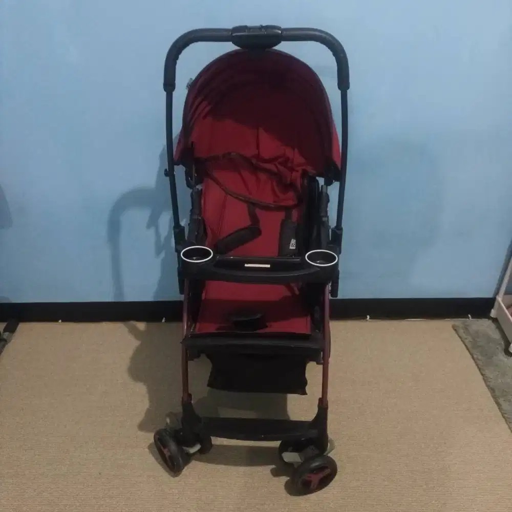 Baby Stroller Chris & Olins Vadso (A-817) Warna Merah
