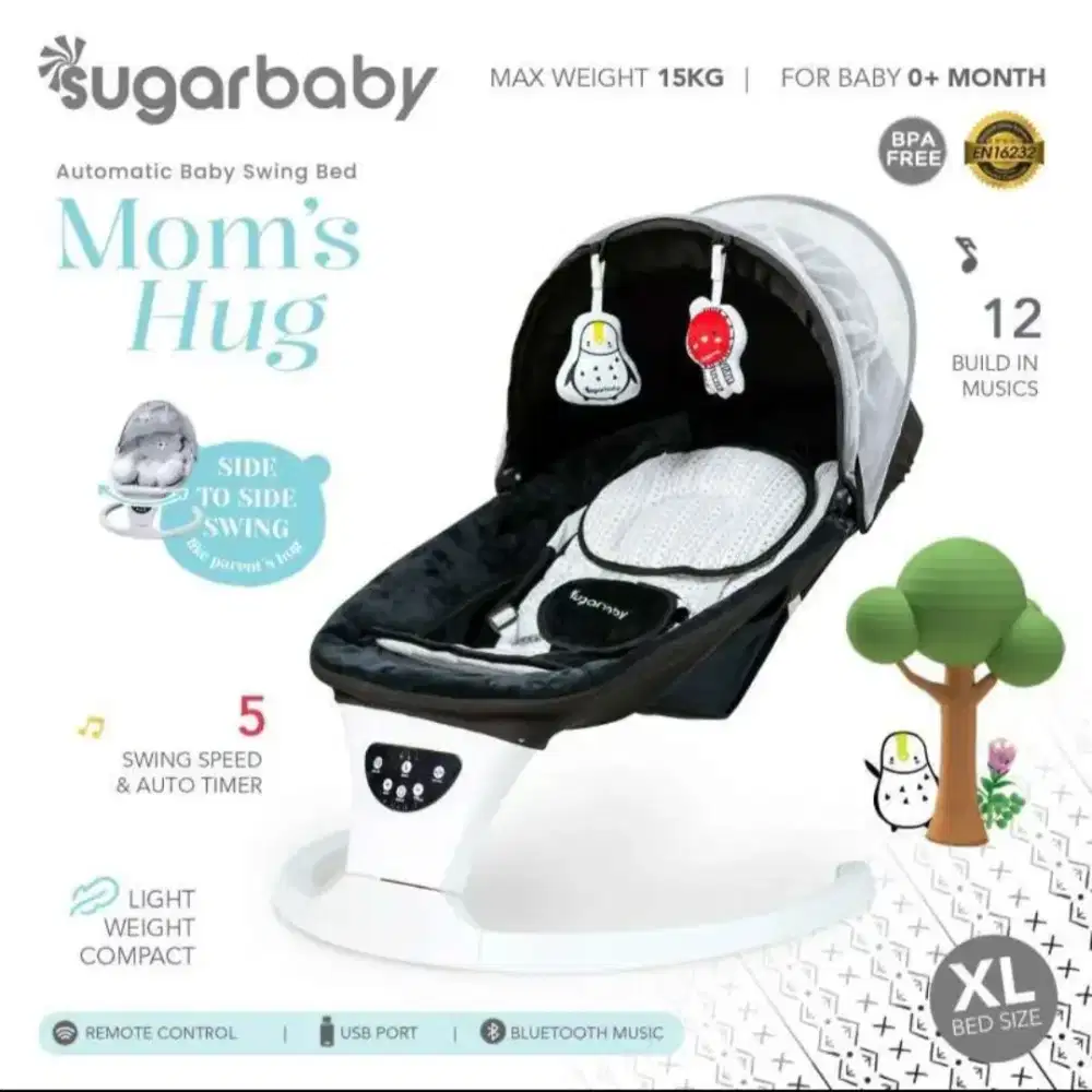Swing bed Mom & Hug Sugar Baby