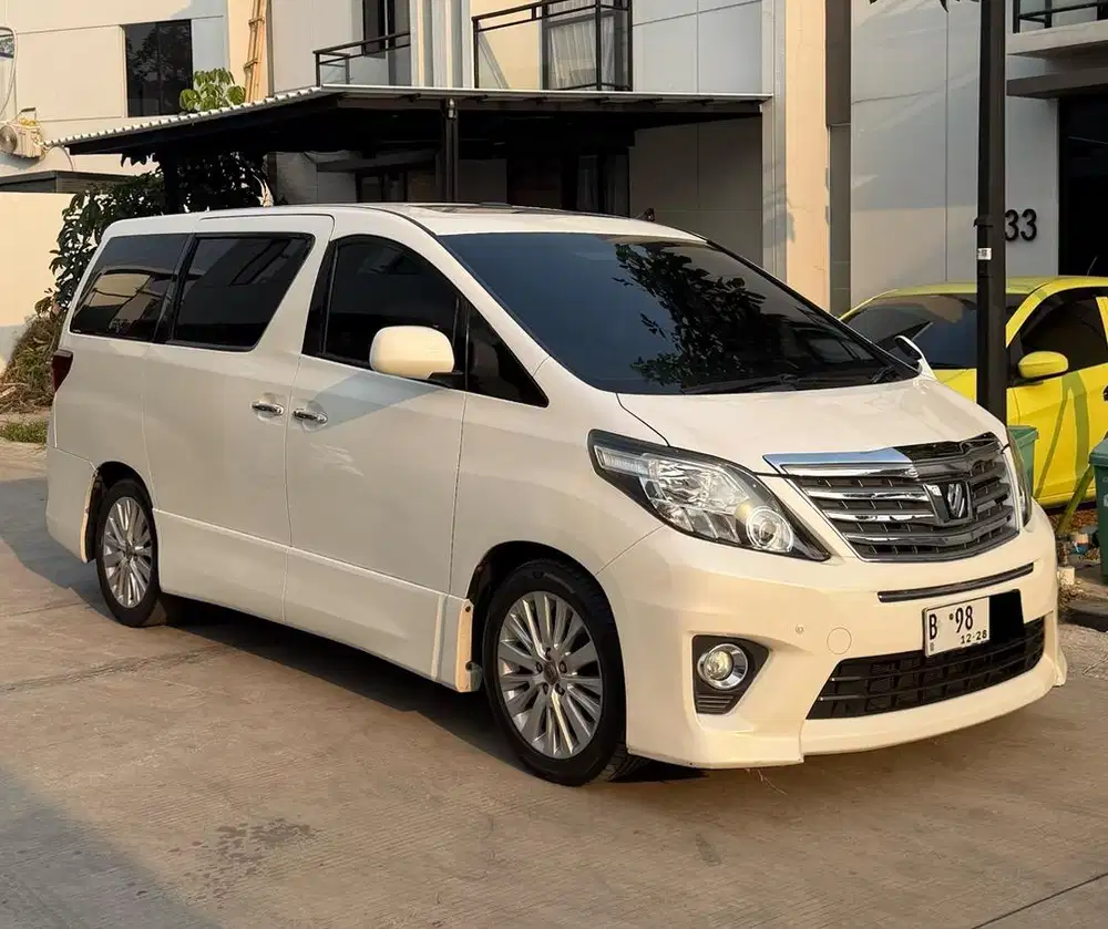 TOYOTA ALPHARD SC 2013 PILOT SEAT HARGA CASH NETT