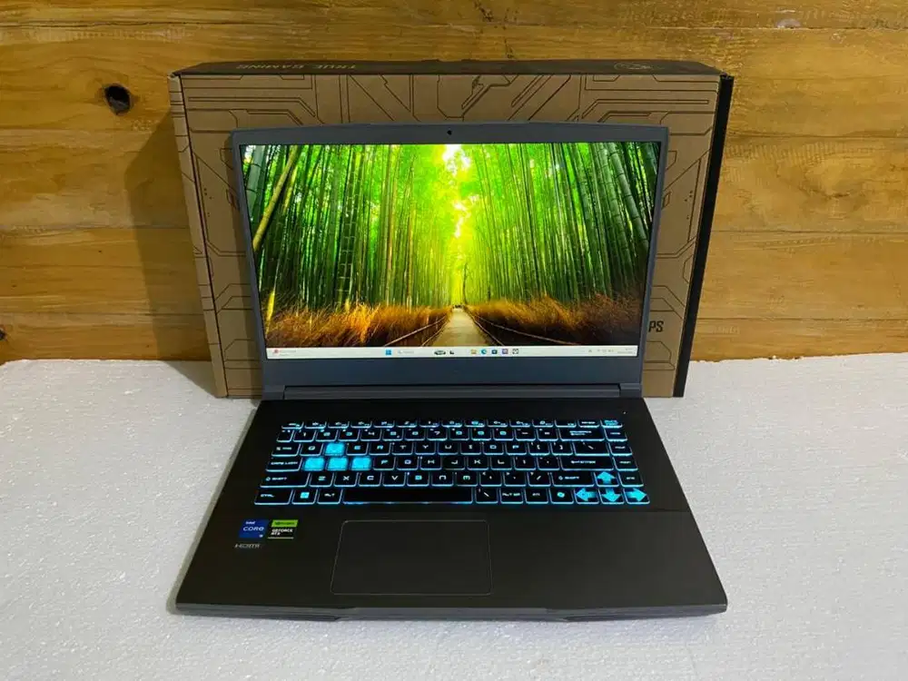 MSI THIN 15 B12VE CORE I5 12450H Ram 16GB SSD 512GB RTX 4050 6GB