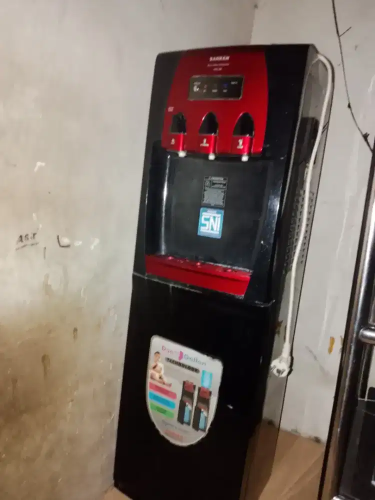 Jual dipenser sanken duo galon dingin dan panas