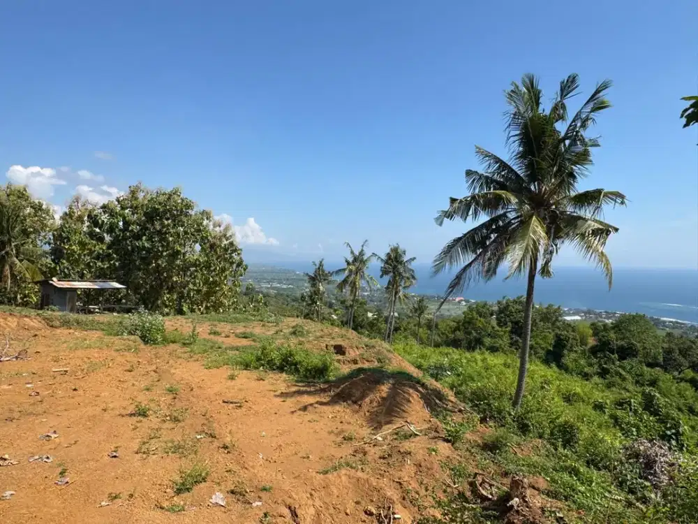 Exclusive Ocean View Land for Sale in North Bali, Buleleng