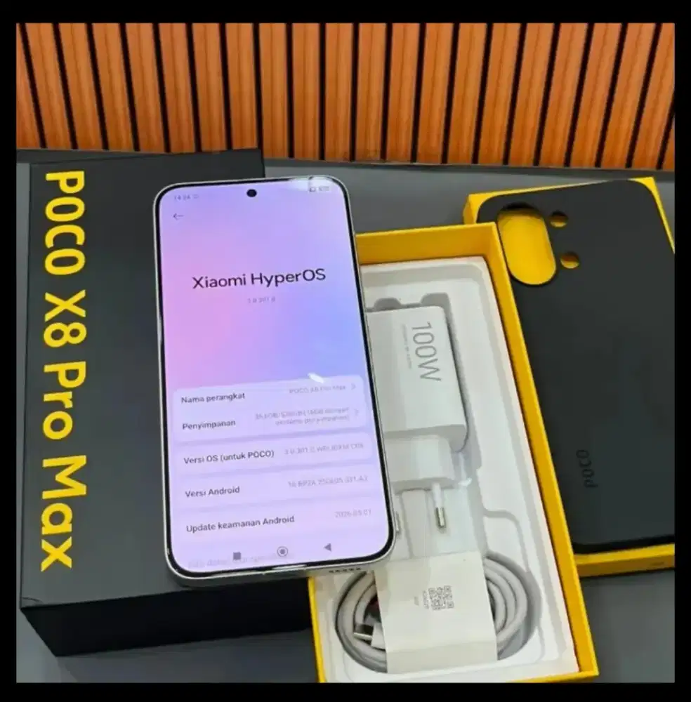 Hp Poco x8 Pro Max 12/512 white