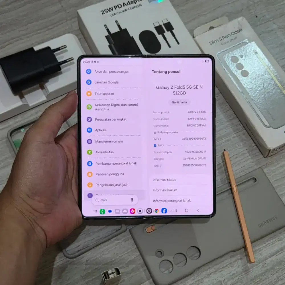 Samsung Z FOLD 5 5G 12/512GB SEIN + Bonus