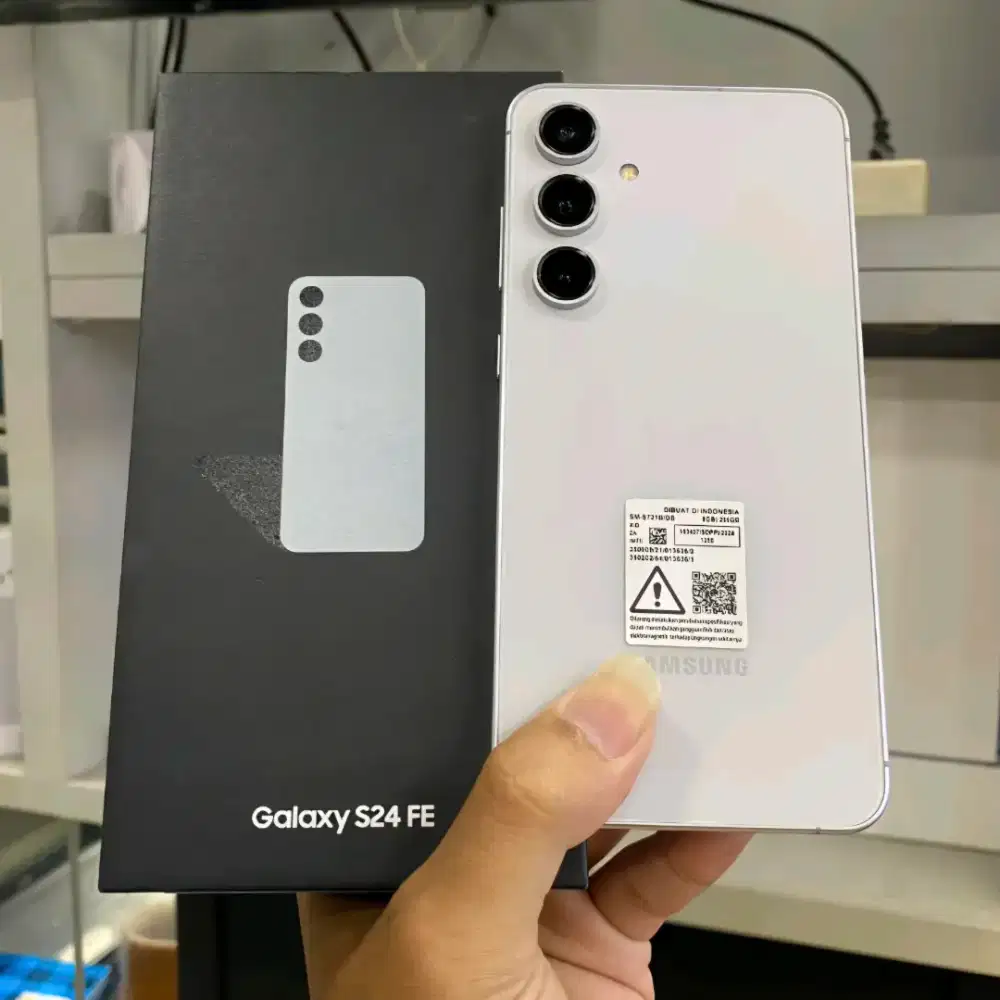 Samsung S24 FE 5G SEIN Warna Blue FULL ORIGINAL
