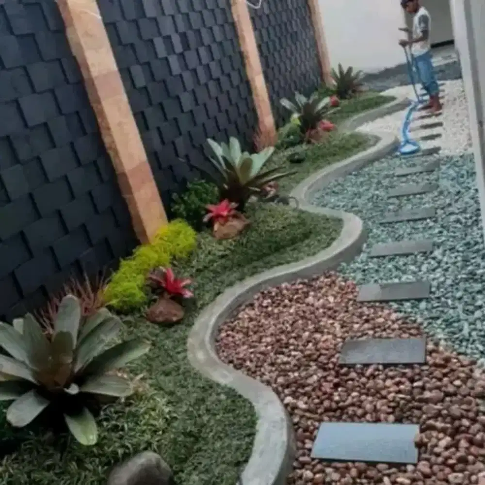 Tukang pembuat Taman dan kolam