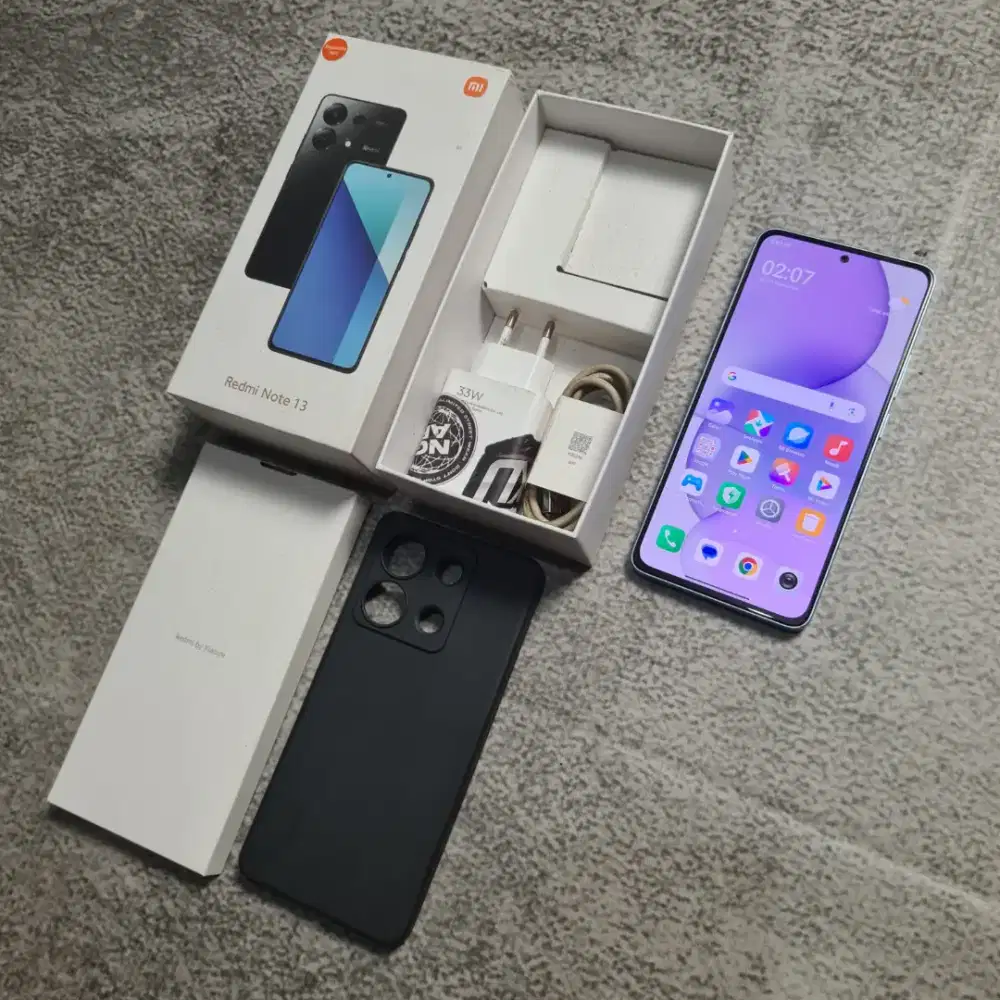 Hp redmi note 13 4G ram 8+8/256 fullset