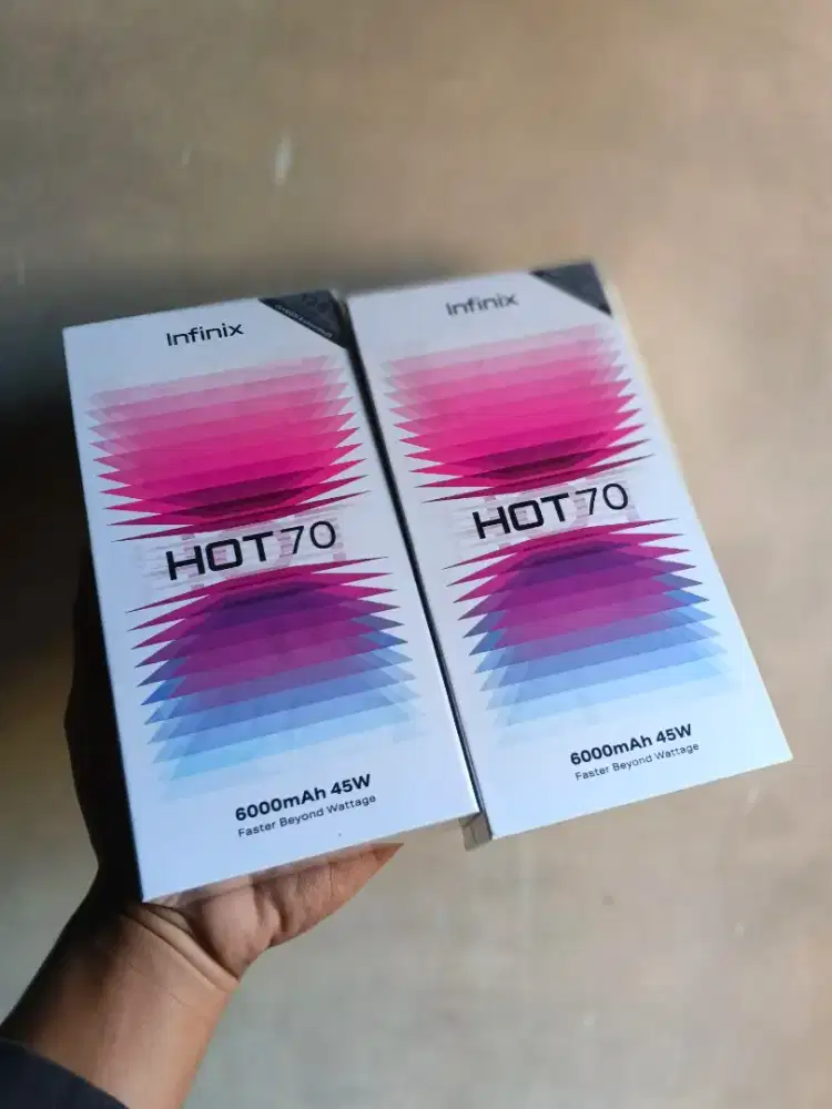 INFINIX HOT 70 8/128 BARU BNIB