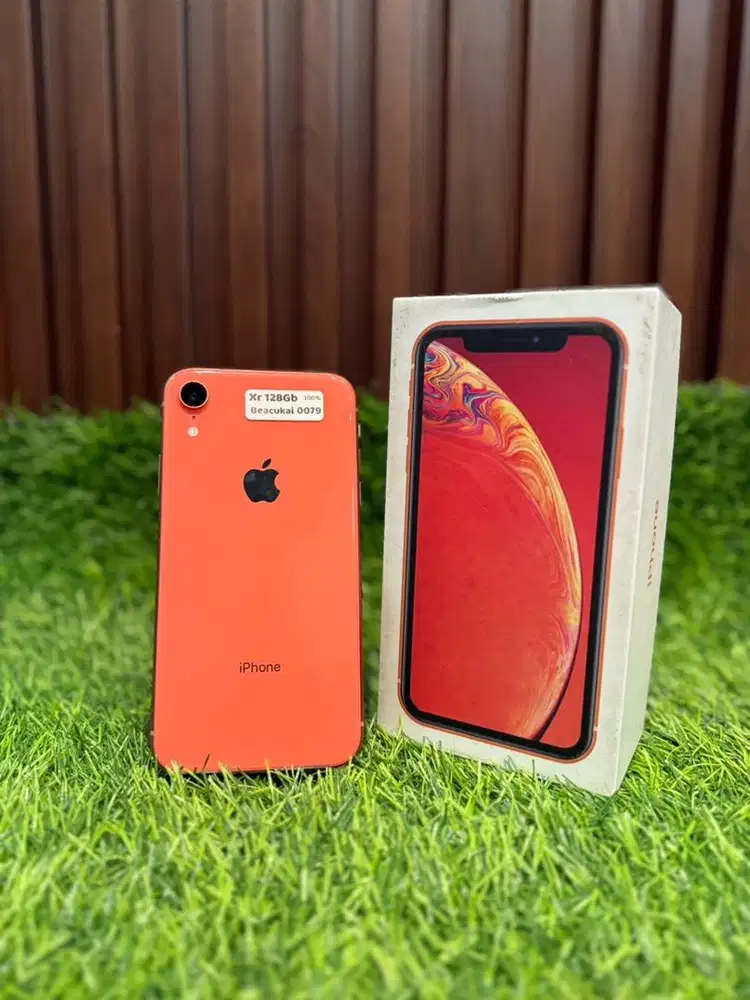 Iphone xr 128gb beacukai warna coral