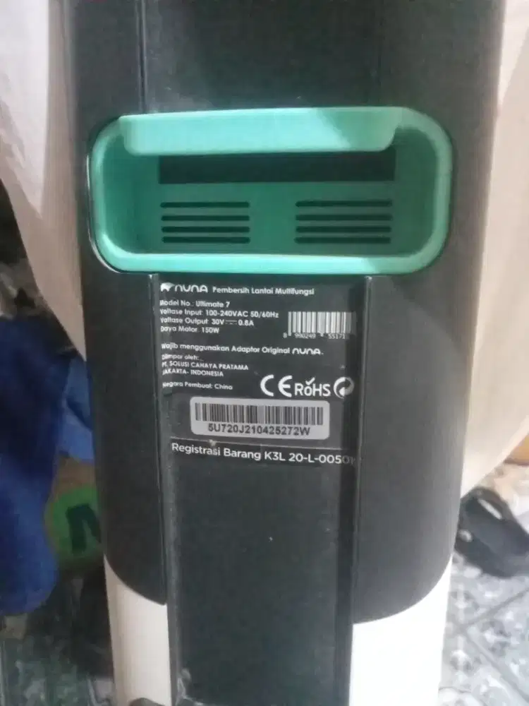 PEMBERSIH LANTAI MULTIFUNGSI MODEL NUNA ULTIMATE 7