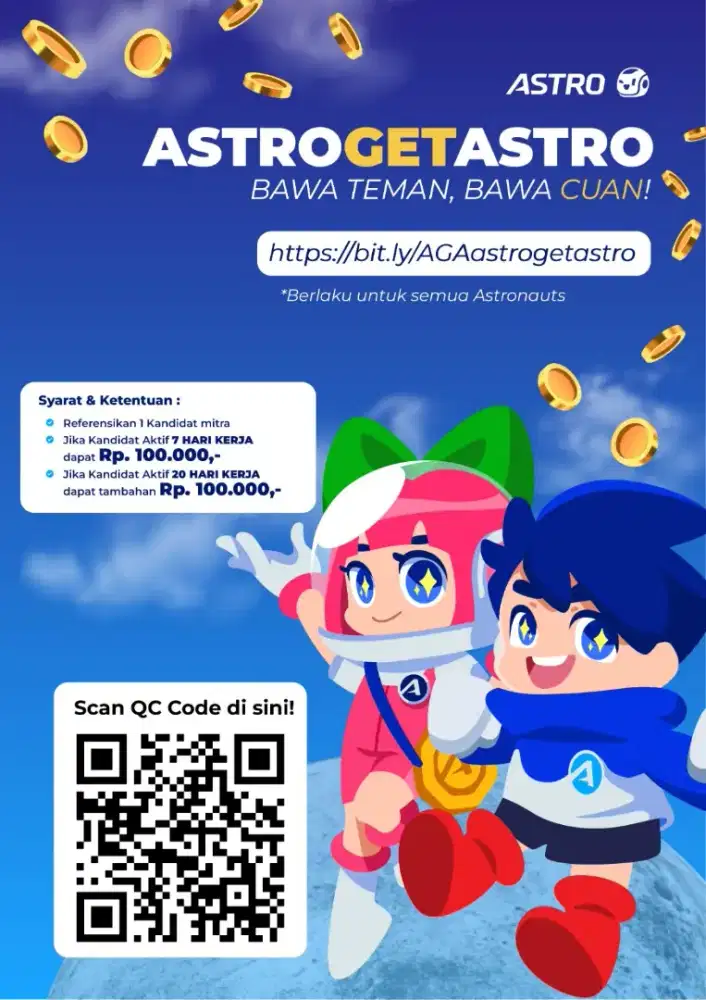 Loker KURIR motor ASTRO