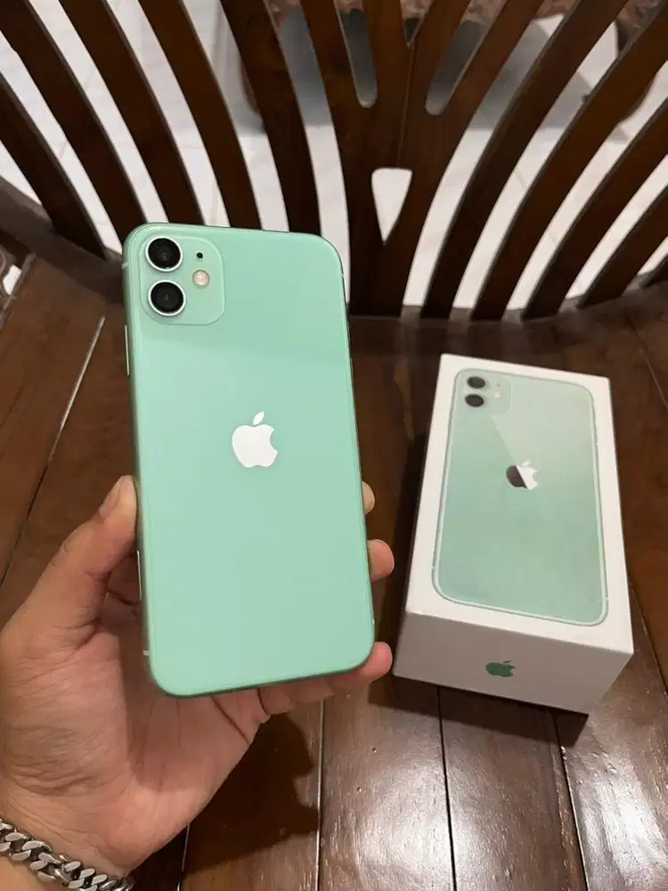 Iphone 11 128gb Beacukai Permanen, Fullset