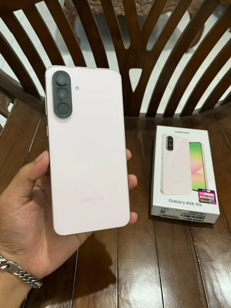 Samsung A56 5g 8/256gb Pink, Fullset