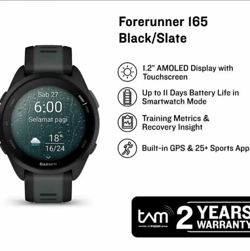 Di jual Jam Tangan For Runner Garmin