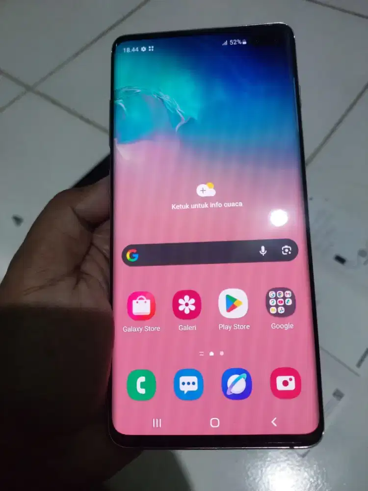 Samsung S10+ FULLSET seri tertinggi ori SEIN 1000%, 12gb/1Tb