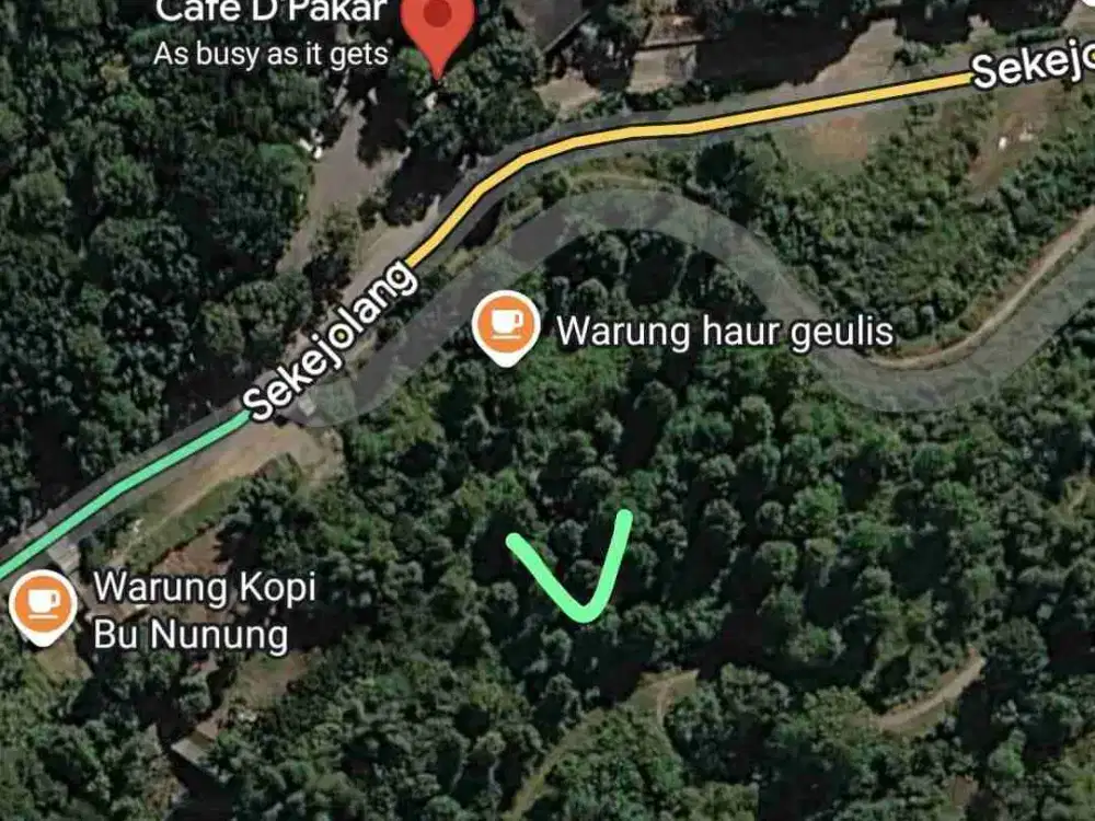 Dijual Tanah Dago Pakar Utara 1.300 m² – City View Bandung, Cocok Cafe & Hotel